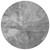 8' Gray Silver And Charcoal Round Abstract Washable Indoor Outdoor Area Rug Transitional Style - Gray, Silver, Charcoal Color