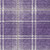 8' X 10' Purple Gold And Ivory Plaid Washable Indoor Outdoor Area Rug