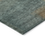 9' X 12' Teal Blue Brown And Taupe Abstract Washable Indoor Outdoor Area Rug