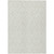 9' X 12' Ivory And Light Gray Geometric Washable Indoor Outdoor Area Rug