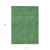 8' X 10' Green And Blue Abstract Washable Indoor Outdoor Area Rug