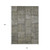 10' X 14' Taupe Brown And Beige Patchwork Washable Indoor Outdoor Area Rug