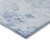 8' X 10' Sky Blue And Denim Blue Floral Washable Indoor Outdoor Area Rug - Sky Blue, Denim Blue