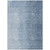 9' X 12' Navy Blue And Sky Blue Abstract Washable Indoor Outdoor Area Rug Transitional Style - Navy Blue, Sky Blue Color