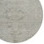 8' Pewter And Beige Round Floral Washable Indoor Outdoor Area Rug