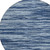 8' Blue And Navy Blue Round Abstract Washable Indoor Outdoor Area Rug - Blue, Navy Blue