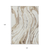 10' X 14' Ivory Beige And Brown Abstract Washable Indoor Outdoor Area Rug