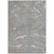 9' X 12' Gray Brown And Ivory Abstract Washable Indoor Outdoor Area Rug - Gray, Brown, Ivory