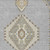 8' X 10' Gray Beige And Ivory Oriental Washable Indoor Outdoor Area Rug