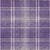 9' X 12' Purple Gold And Ivory Plaid Washable Indoor Outdoor Area Rug