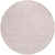 8' Pink And Ivory Round Geometric Washable Indoor Outdoor Area Rug