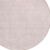 8' Pink And Ivory Round Geometric Washable Indoor Outdoor Area Rug Transitional Style - Pink, Ivory Color