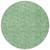 8' Green And Artichoke Green Round Floral Washable Indoor Outdoor Area Rug