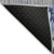 9' X 12' Navy Blue Ivory And Denim Blue Striped Washable Indoor Outdoor Area Rug