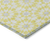 8' Yellow Ivory And Gray Round Floral Medallion Washable Indoor Outdoor Area Rug