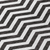 9' X 12' Black And Ivory Chevron Washable Indoor Outdoor Area Rug