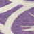 8' Purple Ivory And Gray Round Abstract Washable Indoor Outdoor Area Rug