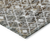 8' X 10' Brown And Beige Argyle Washable Indoor Outdoor Area Rug