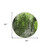 8' Green Artichoke Green And Lime Green Round Abstract Washable Indoor Outdoor Area Rug