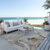 10' X 14' Beige and Brown Abstract Washable Indoor Outdoor Area Rug