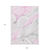 9' X 12' Gray and Pink Abstract Washable Non Skid Indoor Outdoor Area Rug