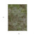 10' X 14' Brown Abstract Washable Indoor Outdoor Area Rug
