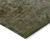 10' X 14' Brown Abstract Washable Indoor Outdoor Area Rug