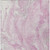 8' X 10' Pink And Silver Abstract Washable Indoor Outdoor Area Rug
