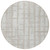 8' Taupe And Beige Round Striped Washable Indoor Outdoor Area Rug - Taupe, Beige