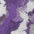 9' X 12' Purple Lavender And Gray Abstract Washable Indoor Outdoor Area Rug - Purple, Lavender, Gray