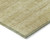 10' X 14' Gold Wheat And Beige Striped Washable Indoor Outdoor Area Rug