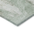 8' X 10' Mint Green Ivory And Gray Abstract Washable Indoor Outdoor Area Rug