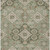 10' X 14' Sage Copper And Ivory Medallion Washable Indoor Outdoor Area Rug