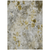 8' X 10' Taupe Ivory And Tan Floral Washable Indoor Outdoor Area Rug