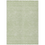 8' X 10' Artichoke Green And Ivory Chevron Washable Indoor Outdoor Area Rug