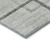 8' Green And Charcoal Round Geometric Washable Indoor Outdoor Area Rug