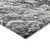 10' X 14' Black And Ivory Abstract Washable Indoor Outdoor Area Rug - Black, Ivory