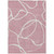 9' X 12' Pink And Ivory Abstract Washable Indoor Outdoor Area Rug - 608219332822