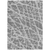 9' X 12' Charcoal Abstract Washable Non Skid Indoor Outdoor Area Rug