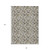8' X 10' Taupe Beige And Tan Geometric Washable Indoor Outdoor Area Rug