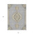 10' X 14' Gray Beige And Ivory Oriental Washable Indoor Outdoor Area Rug