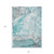 8' X 10' Gray and Ivory Abstract Washable Non Skid Indoor Outdoor Area Rug - Gray, Ivory