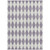 8' X 10' Purple And Lilac Geometric Washable Indoor Outdoor Area Rug