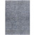 9' X 12' Navy Blue And Gray Southwestern Washable Indoor Outdoor Area Rug
