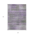 8' X 10' Purple Lavender And Gray Striped Washable Indoor Outdoor Area Rug