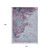 10' X 14' Lavender And Teal Blue Abstract Washable Indoor Outdoor Area Rug - Lavender, Teal Blue