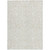 9' X 12' Ivory And Beige Floral Washable Indoor Outdoor Area Rug - Ivory, Beige