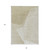 8' X 10' Beige Khaki And Taupe Abstract Washable Indoor Outdoor Area Rug