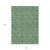 8' X 10' Sage Geometric Washable Non Skid Indoor Outdoor Area Rug