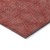 8' X 10' Red And Ivory Geometric Washable Indoor Outdoor Area Rug